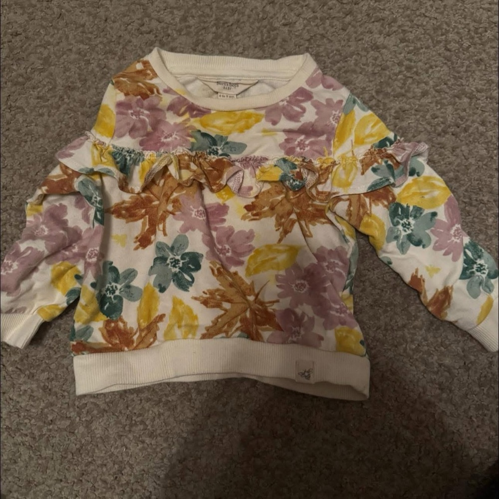 Floral Kids Sweatshirt
